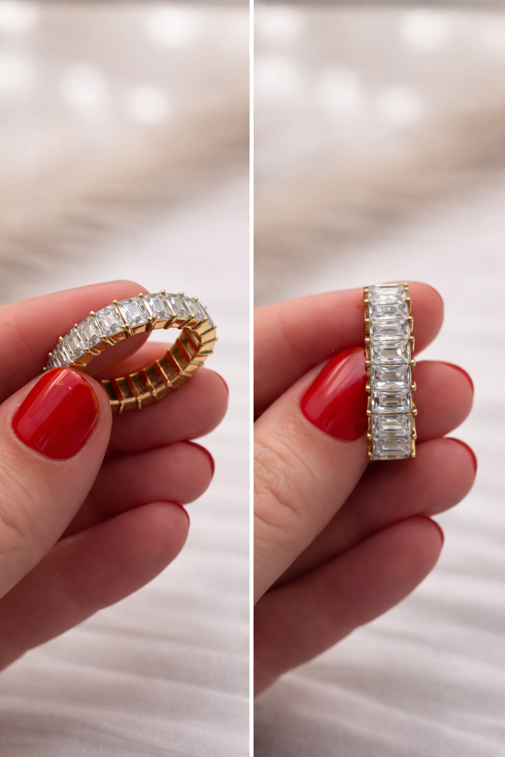Ice Eternity Ring
