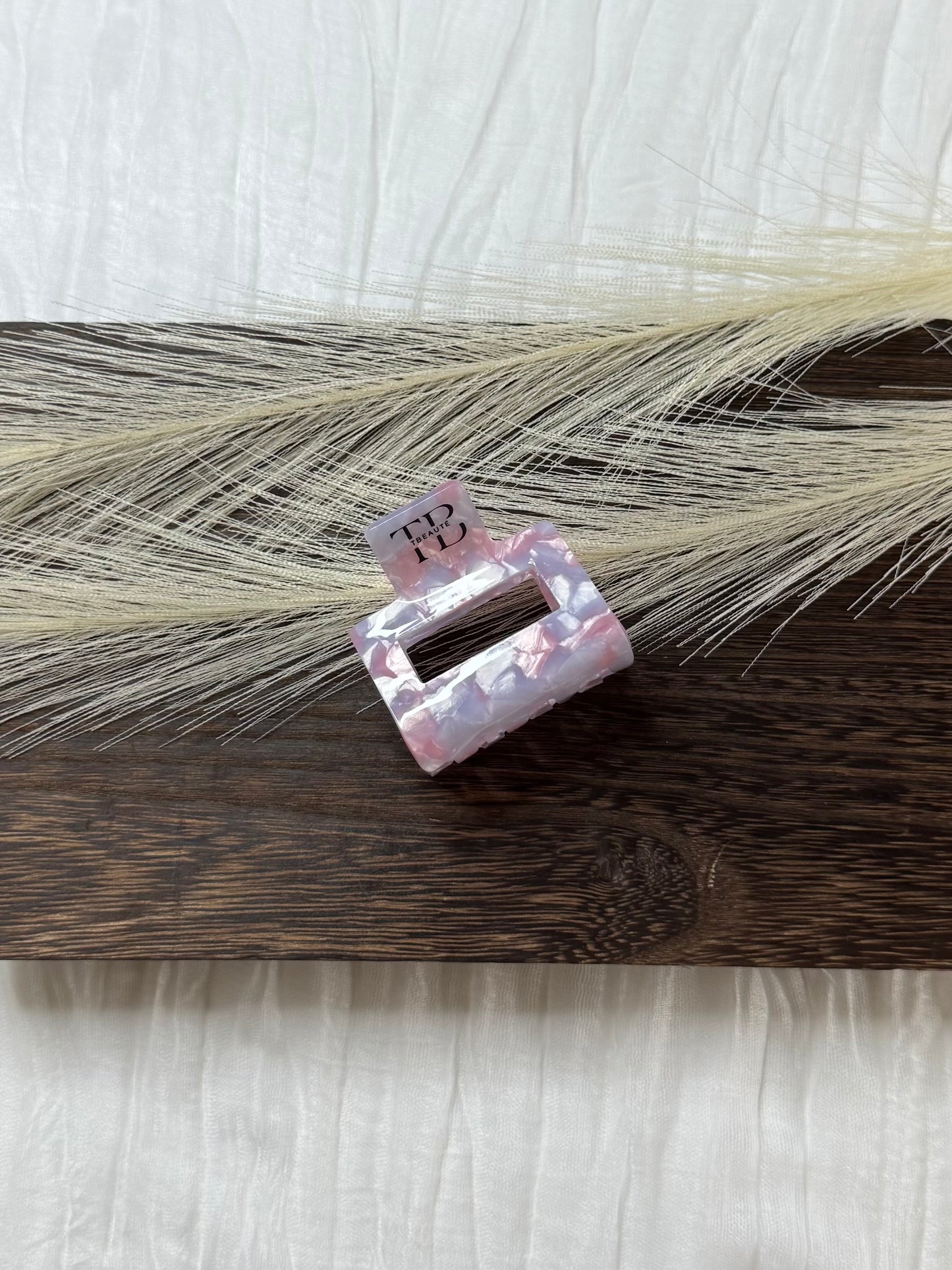 Hair Clips Square Clip - Purple/Pink
