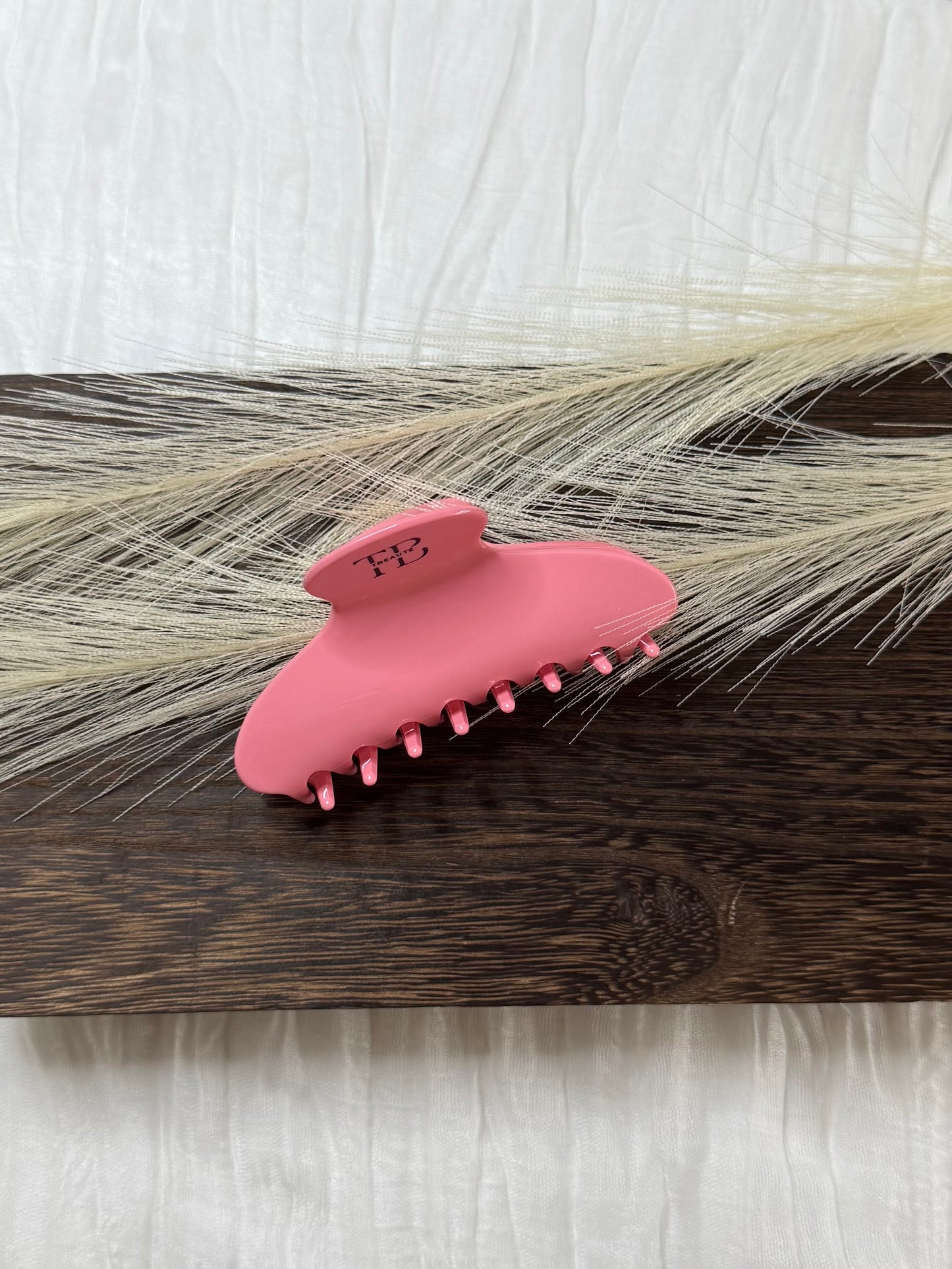 Hair clip Round Clip - Pink