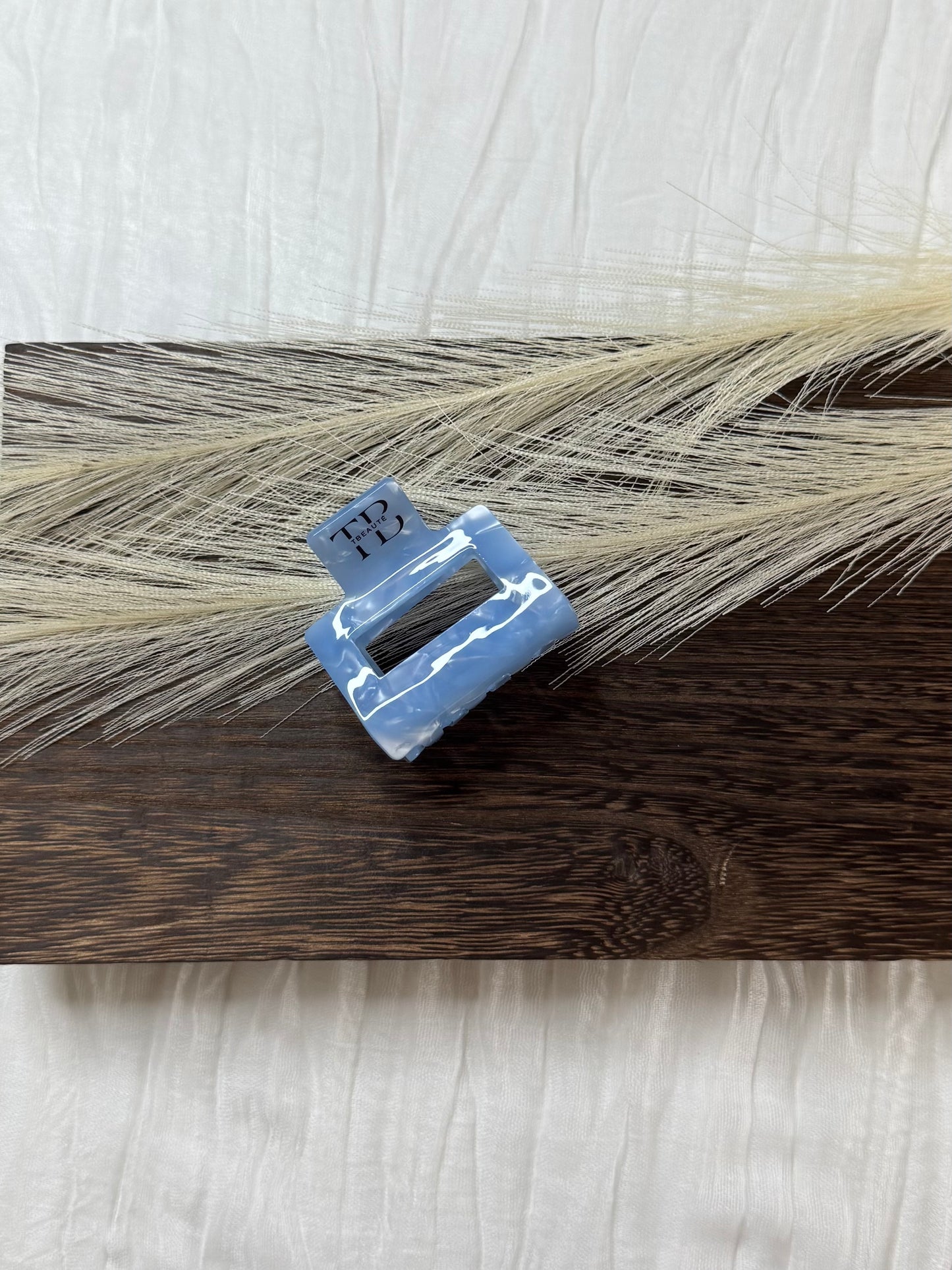 Hair Clips Square Clip - Blue