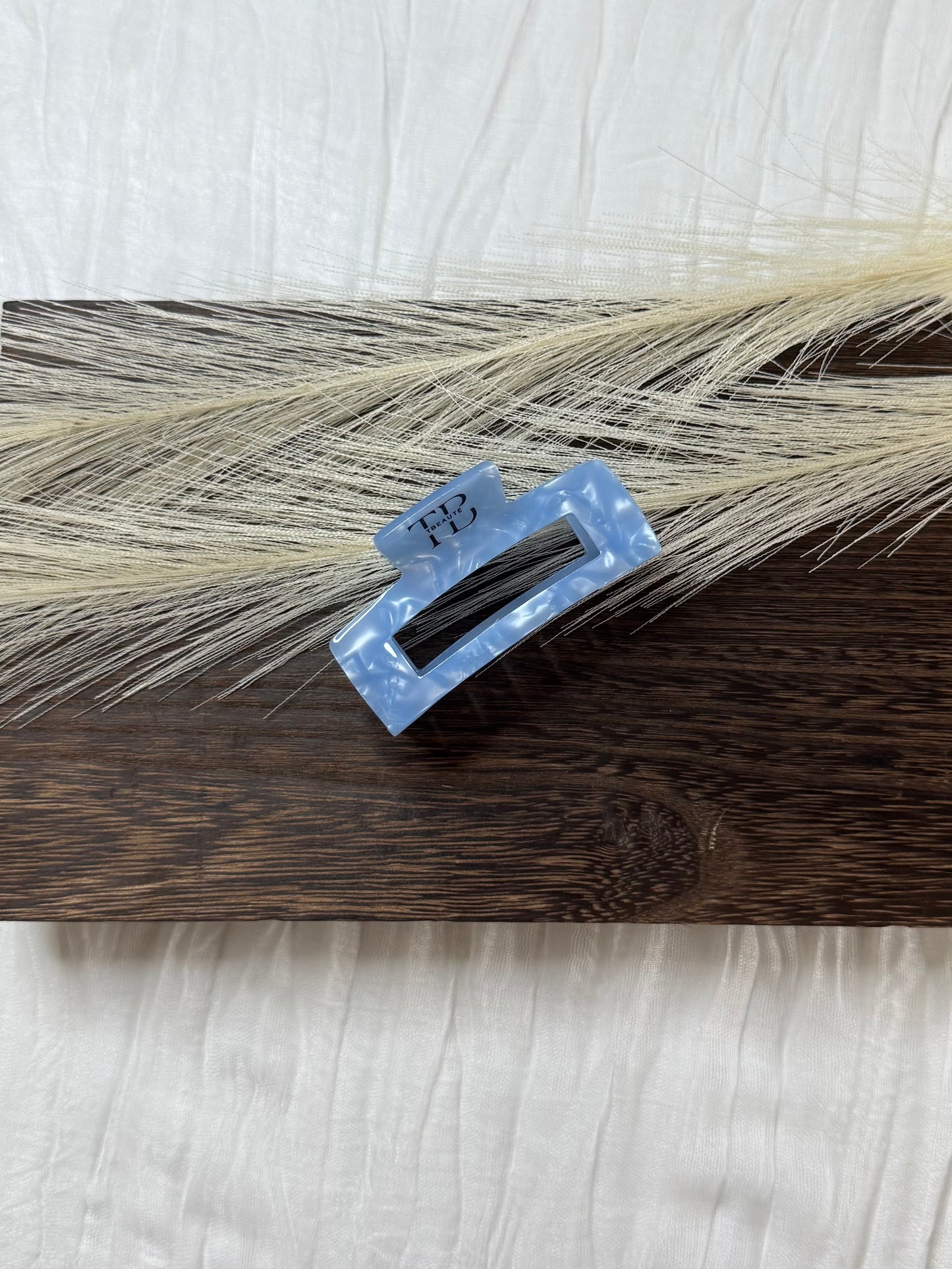 Hair Clips Square Clip - Blue