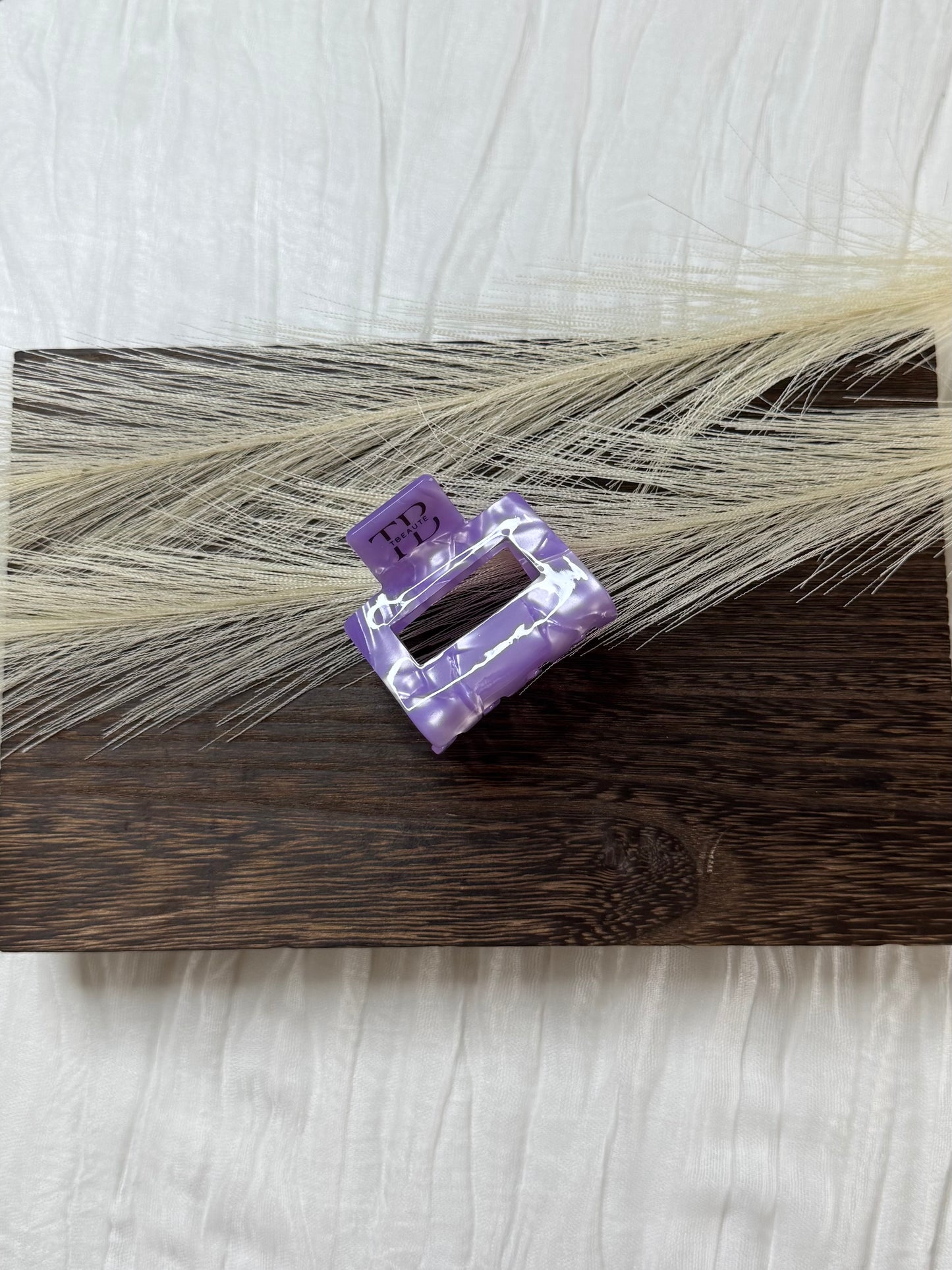 Hair Clips Square Clip - Purple
