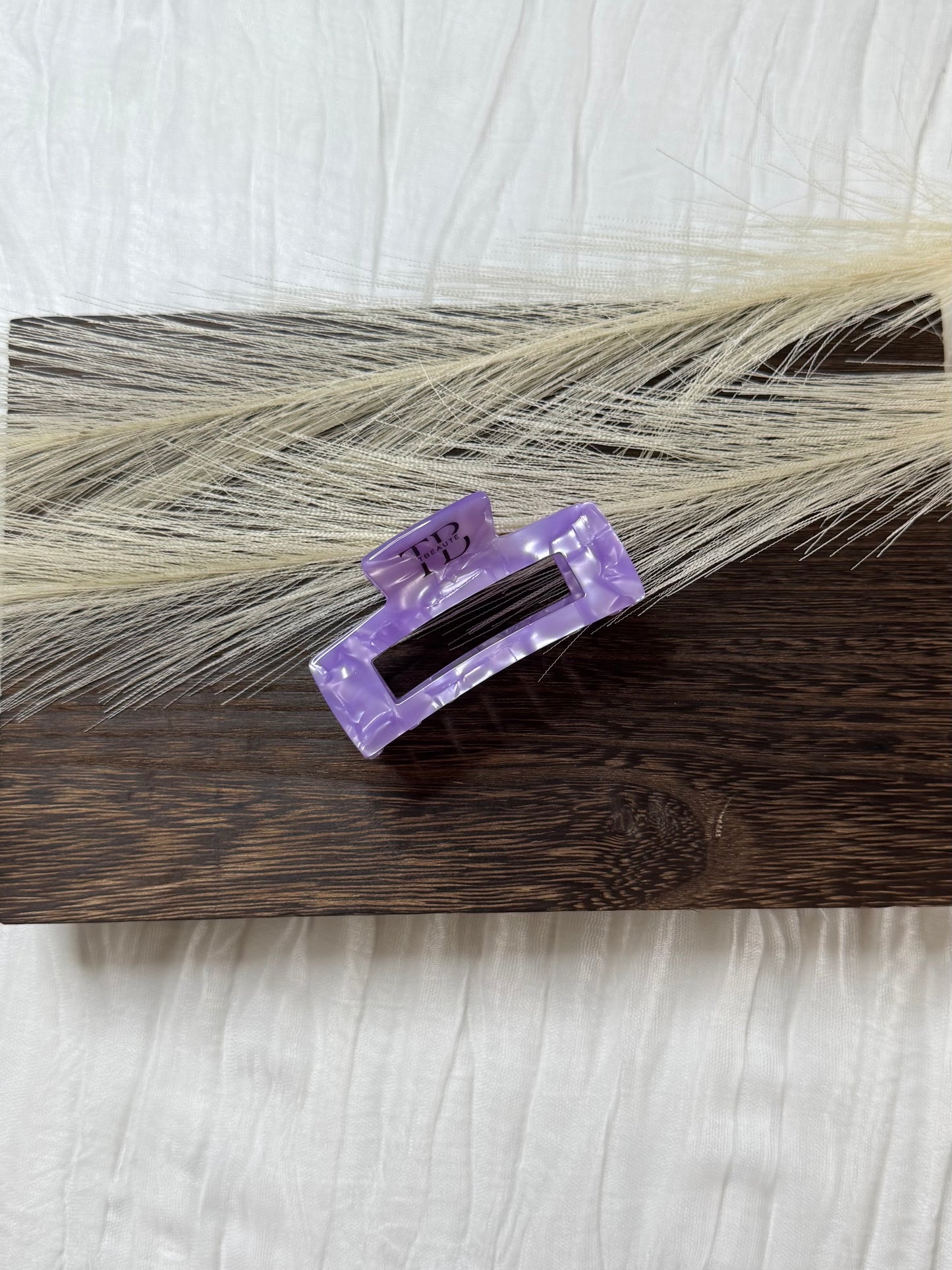 Hair Clips Square Clip - Purple