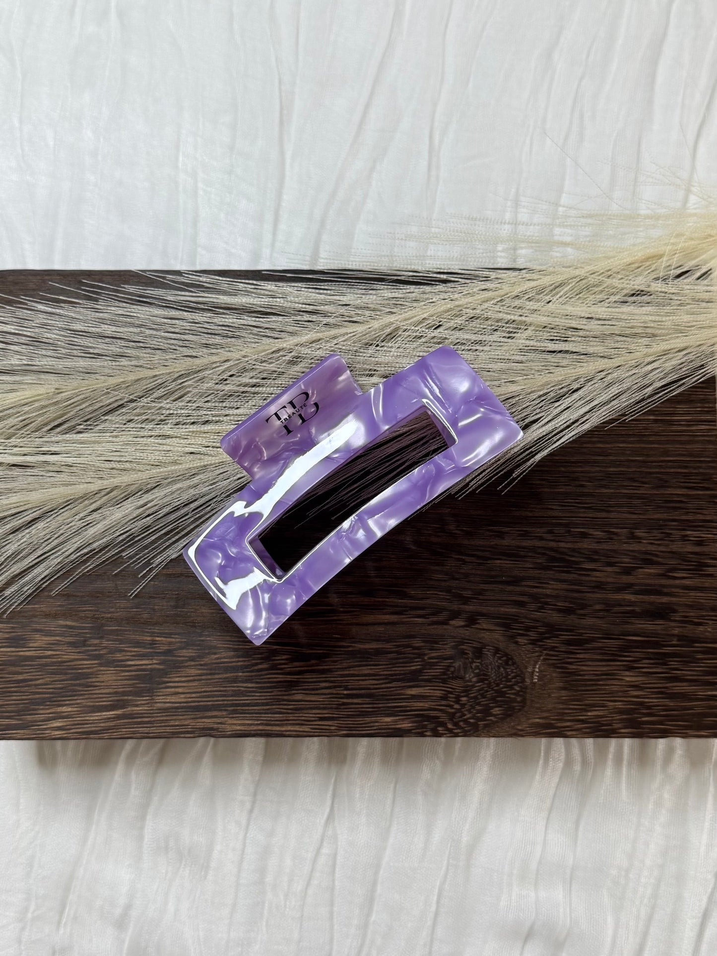 Hair Clips Square Clip - Purple