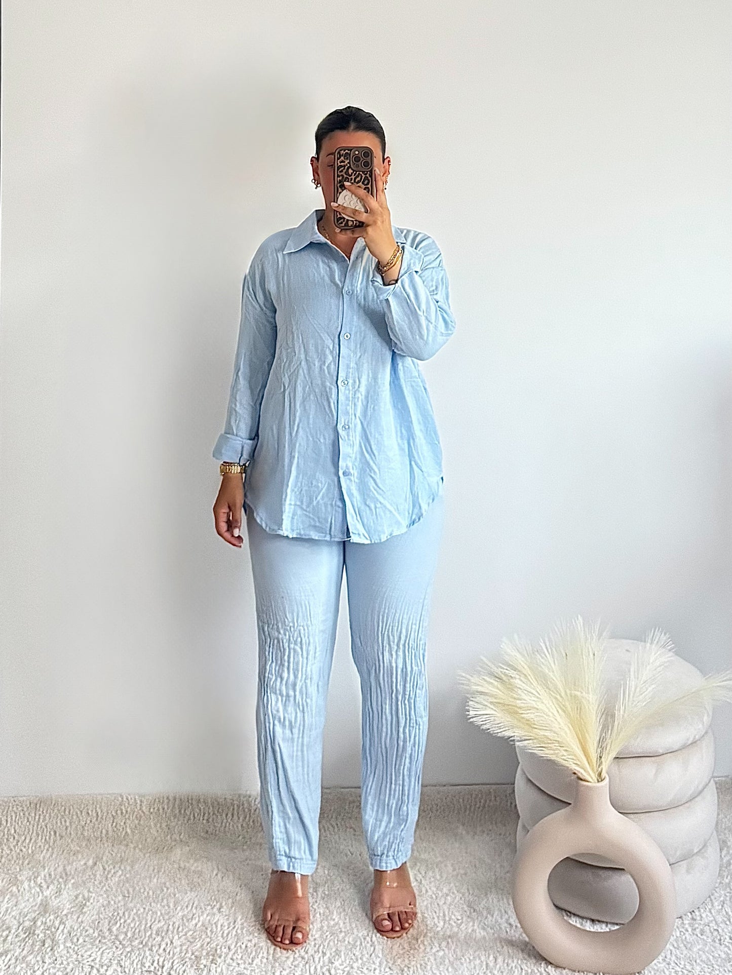Matching Set Two-Piece - Baby Blue