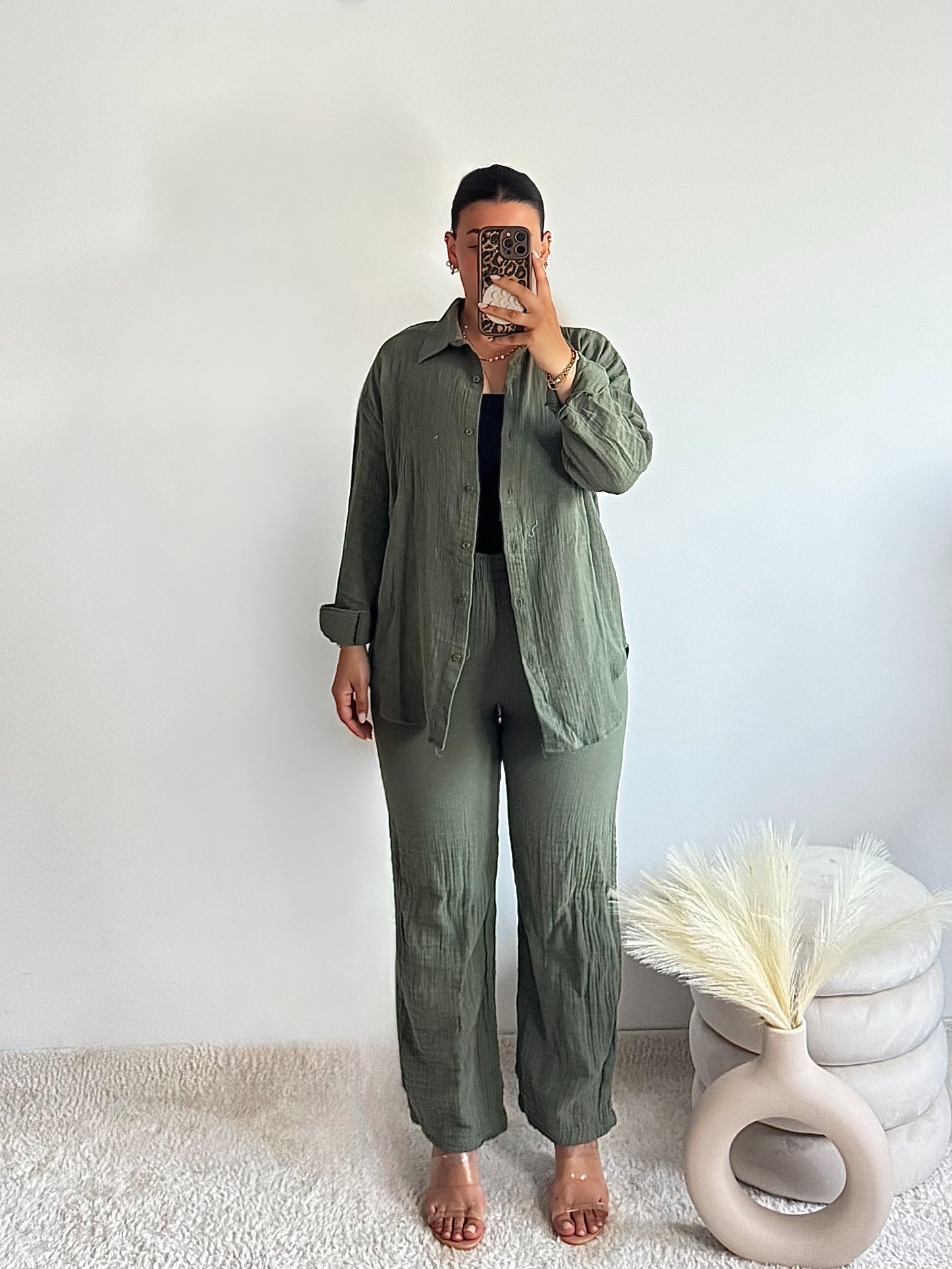 Matching Set Two-Piece - Khaki
