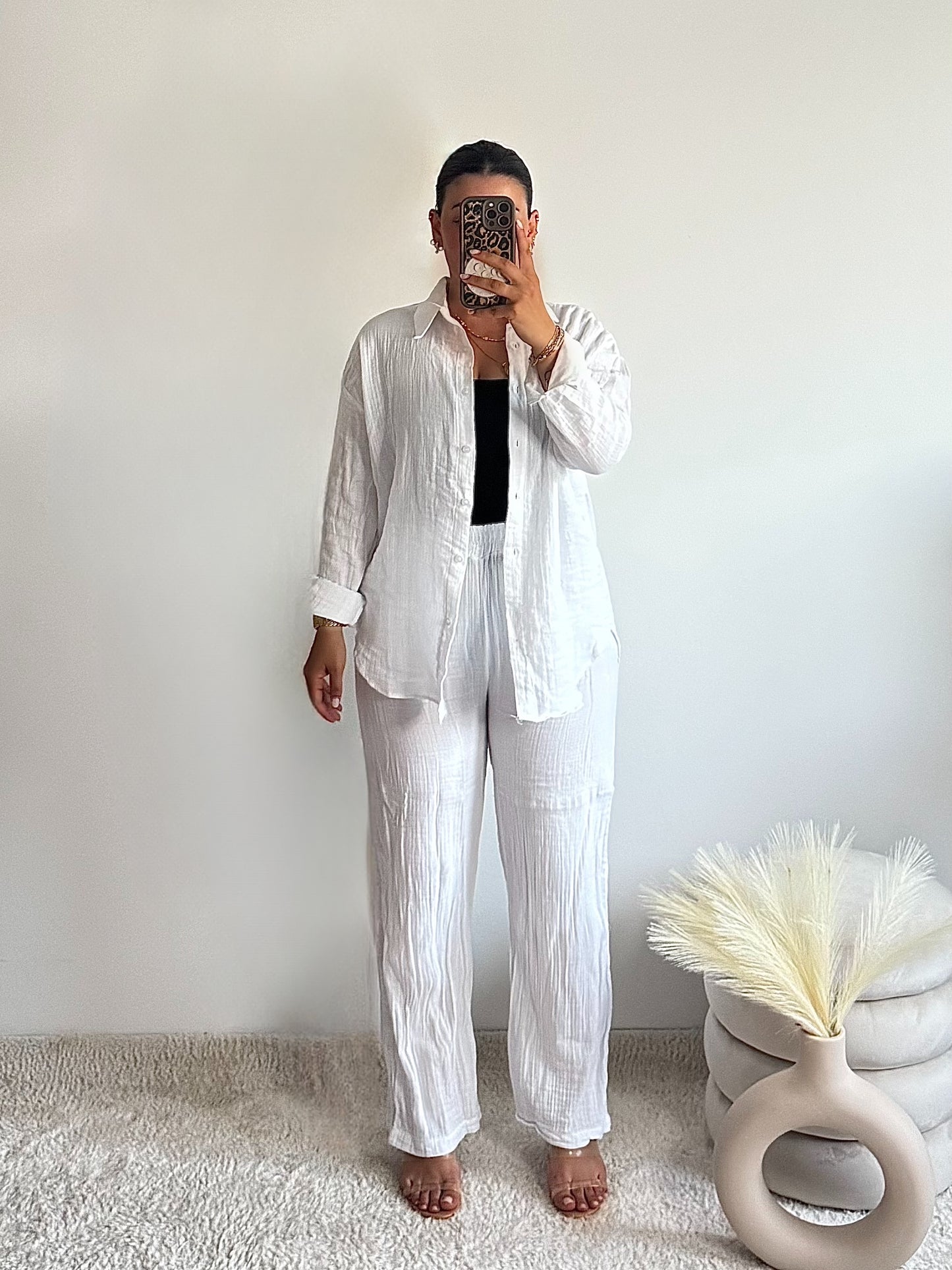Matching Set Two-Piece - White