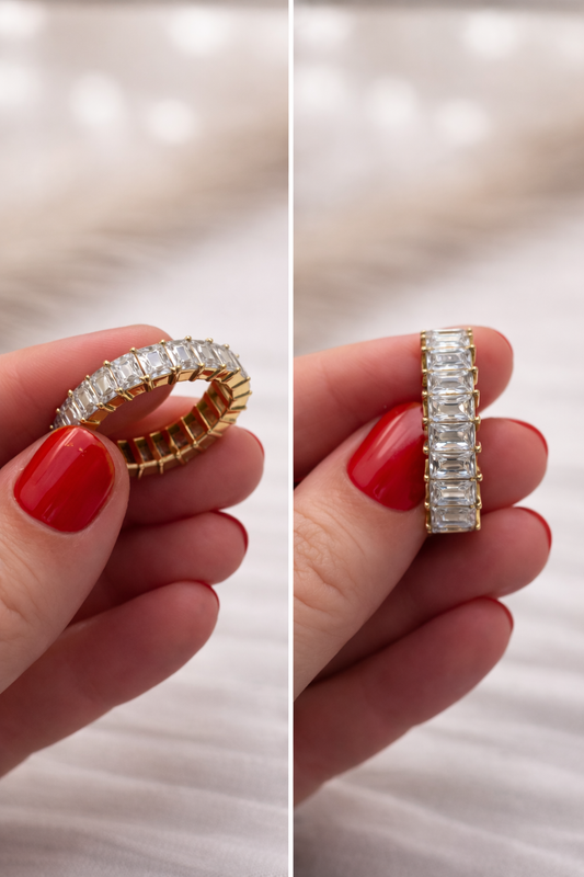 Ice Eternity Ring