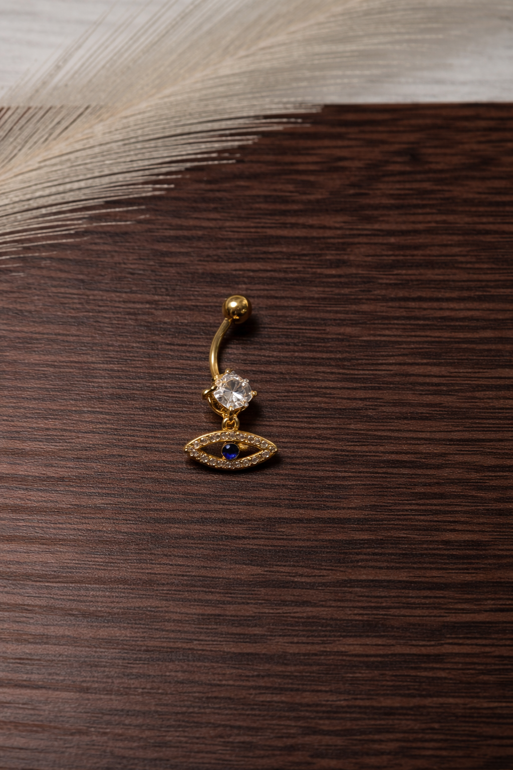 Evil Eye Bauchnabelpiercing