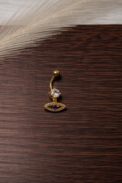Evil Eye Bauchnabelpiercing