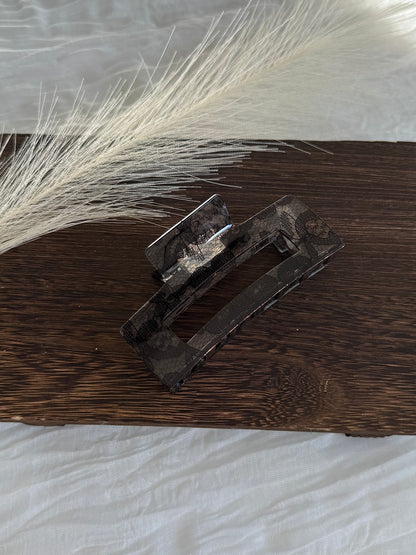 Haarklammer Square Clip - Spitze