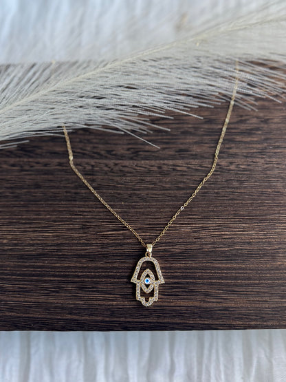 Hamsa Shine - Halskette
