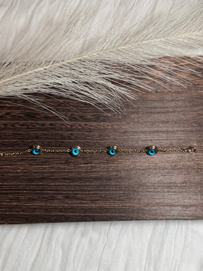 Blue Eye Armband