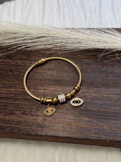 Eye Charm Bracelet