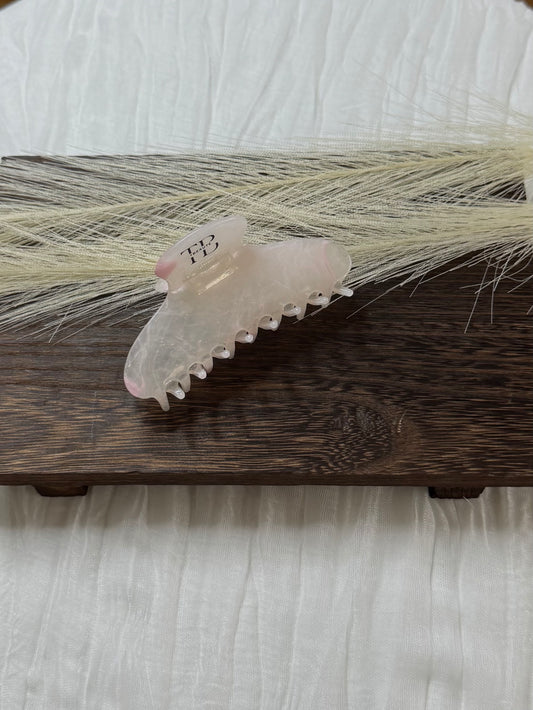 Hair clip Round Clip - Champagne