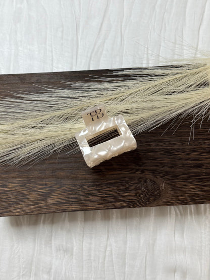 Hair clips Square Clip - Champagne