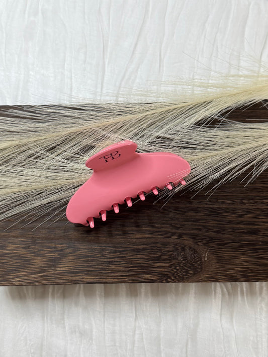 Hair clip Round Clip - Pink