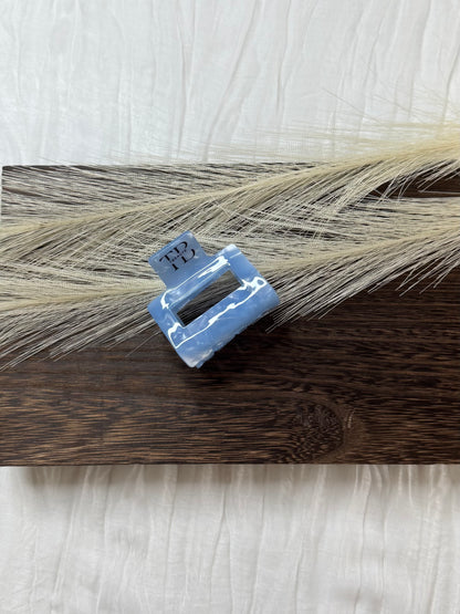 Hair Clips Square Clip - Blue