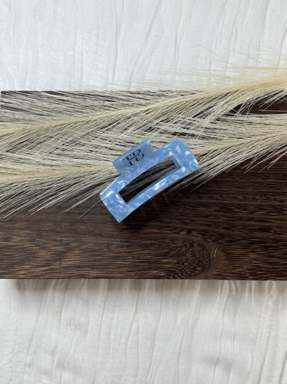 Hair Clips Square Clip - Blue