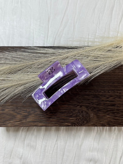 Hair Clips Square Clip - Purple