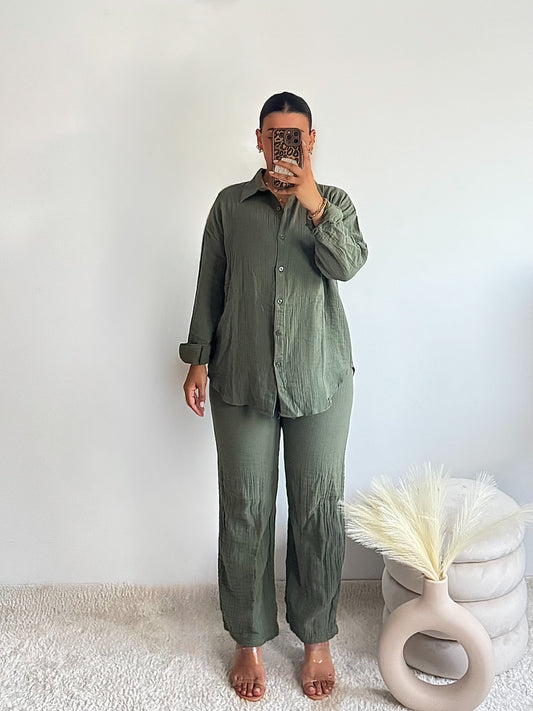 Matching Set Two-Piece - Khaki