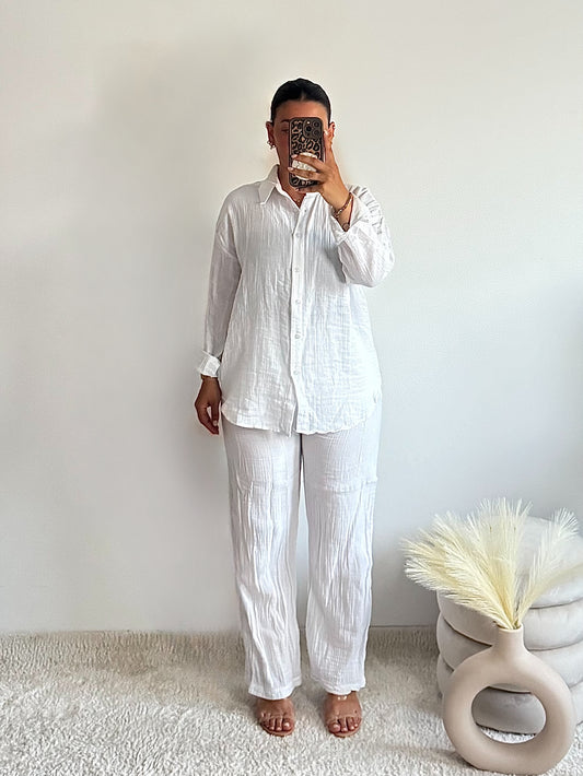 Matching Set Two-Piece - White